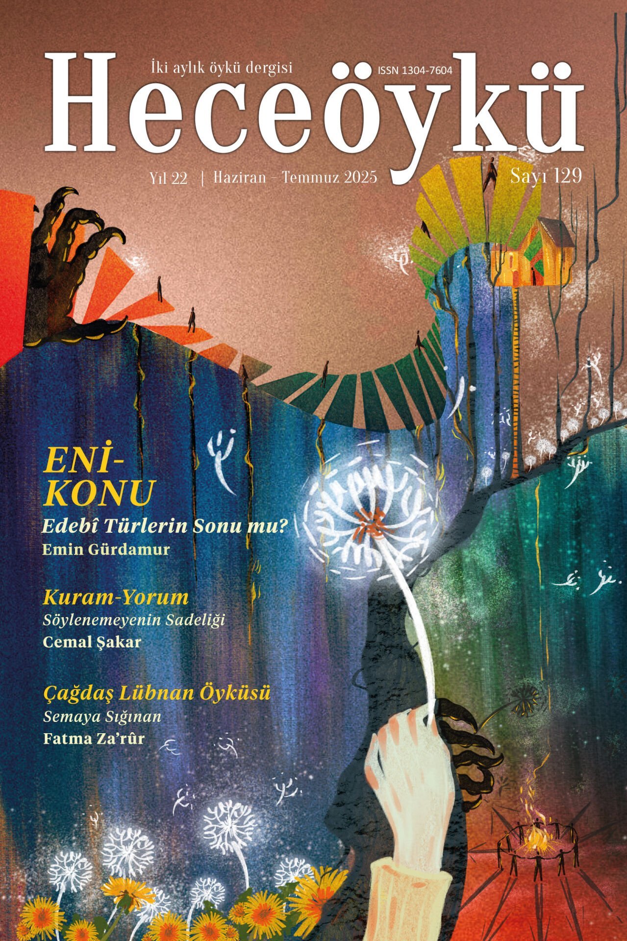 Hece Öykü Dergisi 129.Sayı Haziran-Temmuz 2025