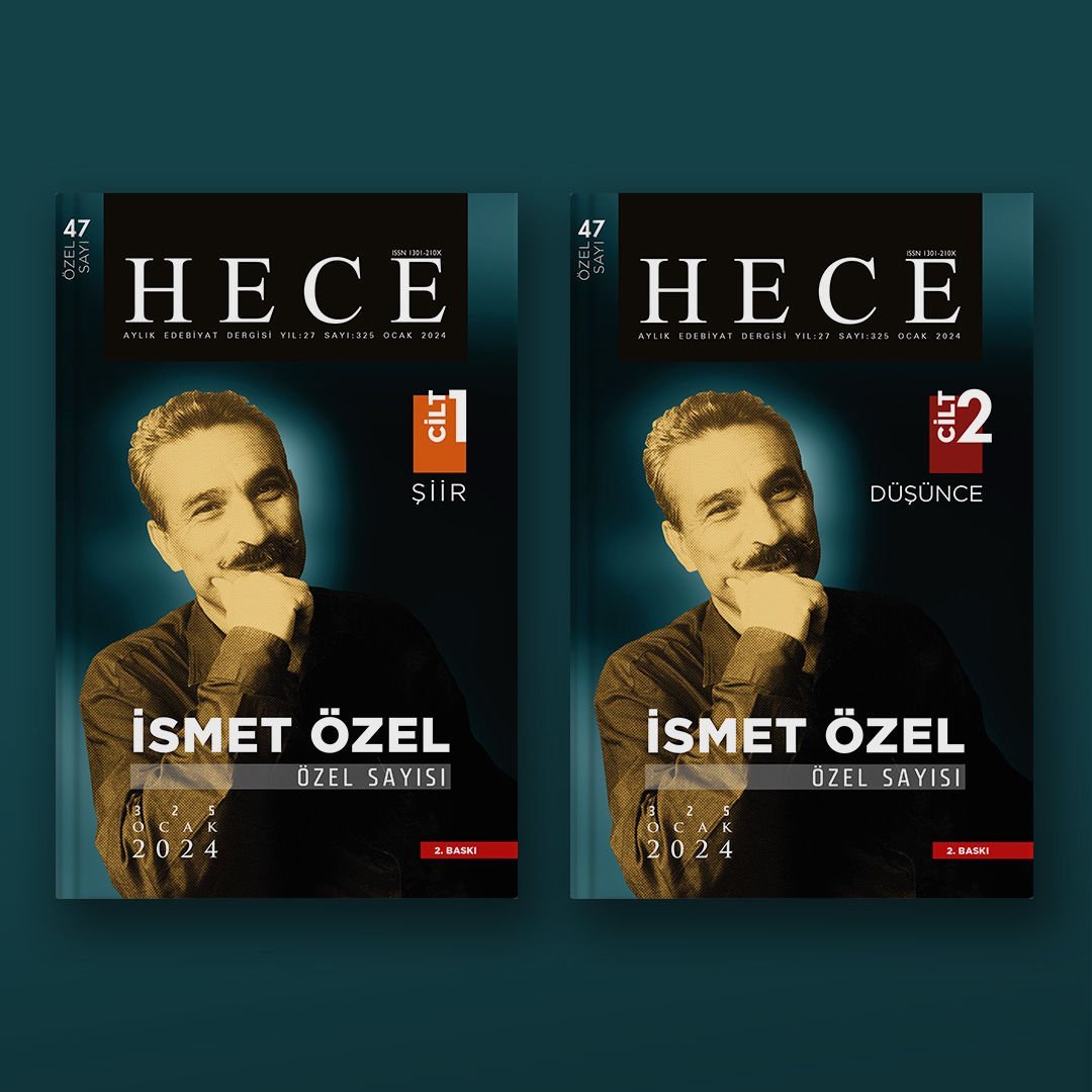 İsmet Özel Özel Sayısı (2 Cilt) 325.Sayı Ocak 2024