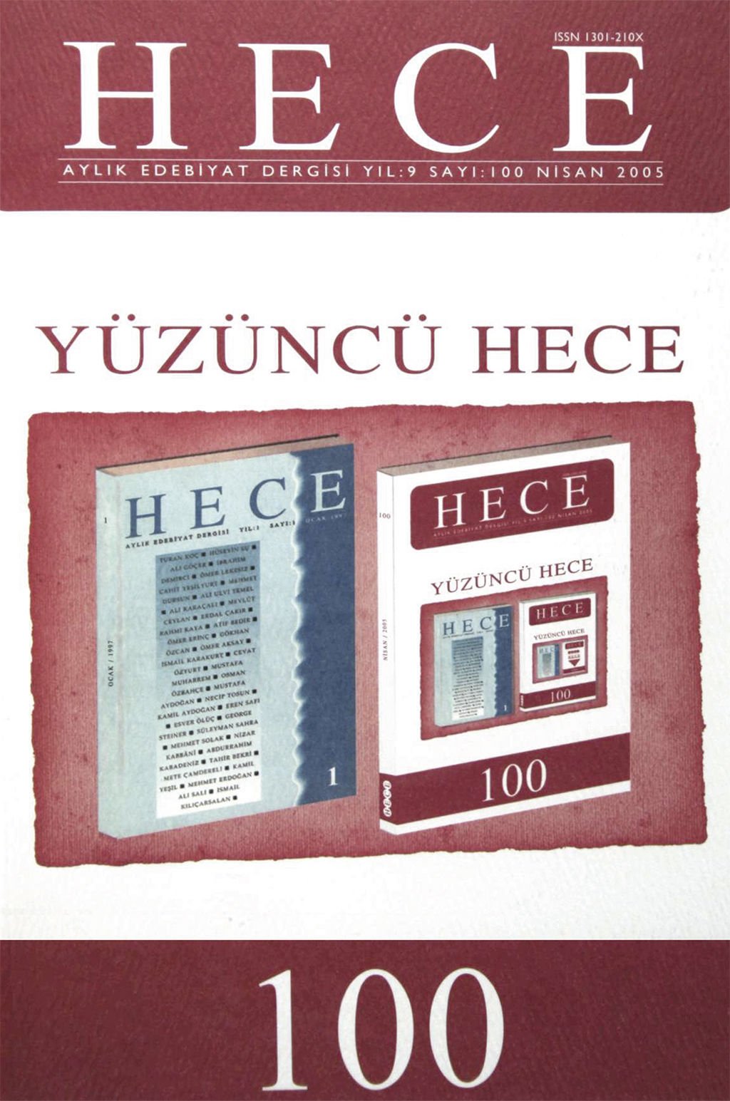 Hece Dergisi 100. Sayı Nisan 2005