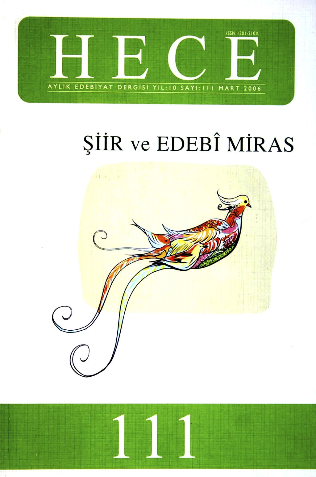 Hece Dergisi 111. Sayı Mart 2006