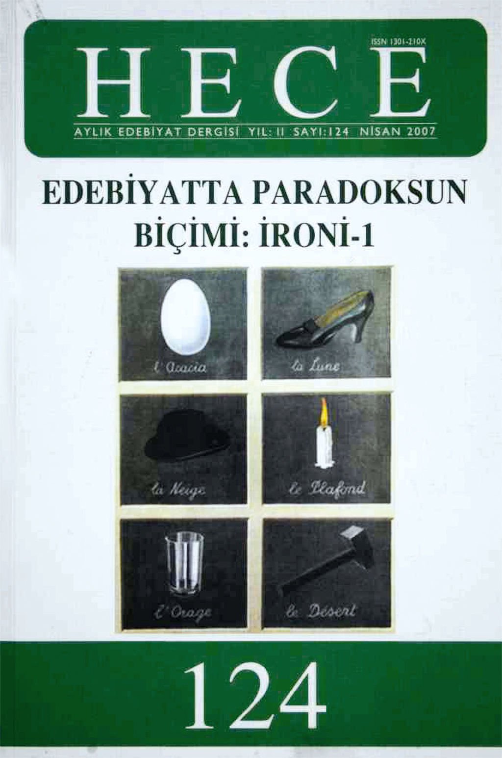 Hece Dergisi 124. Sayı Nisan 2007