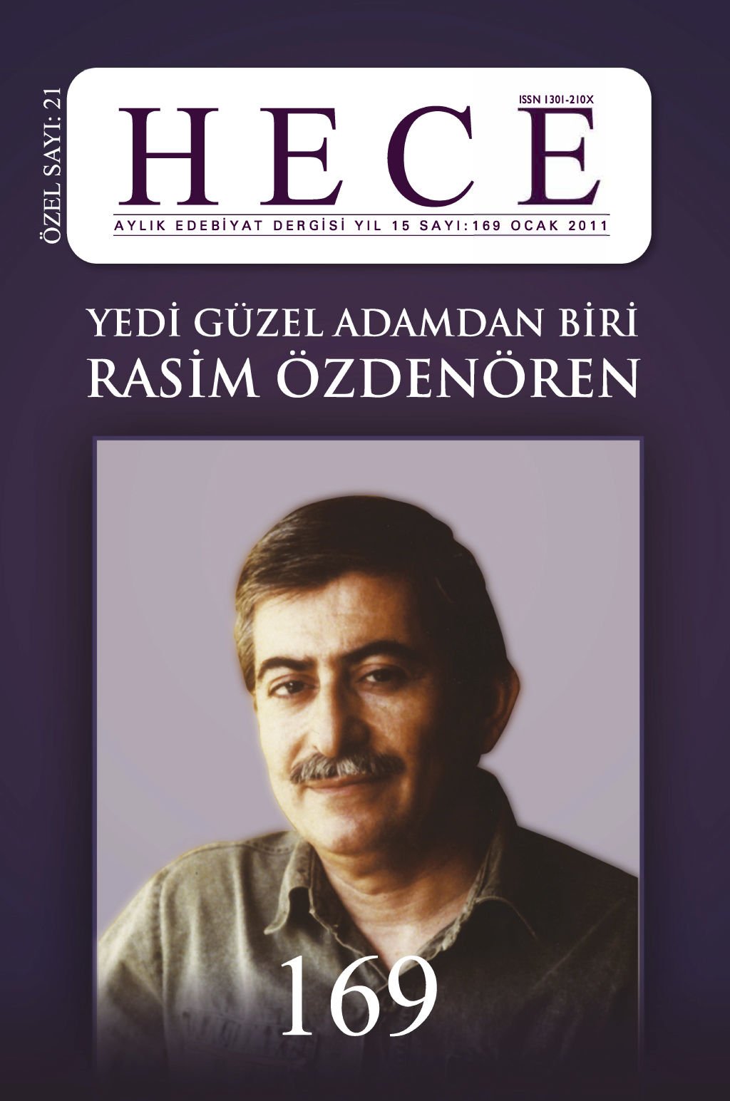 Rasim Özdenören Özel Sayısı (Ciltli) 169. Sayı Ocak 2011
