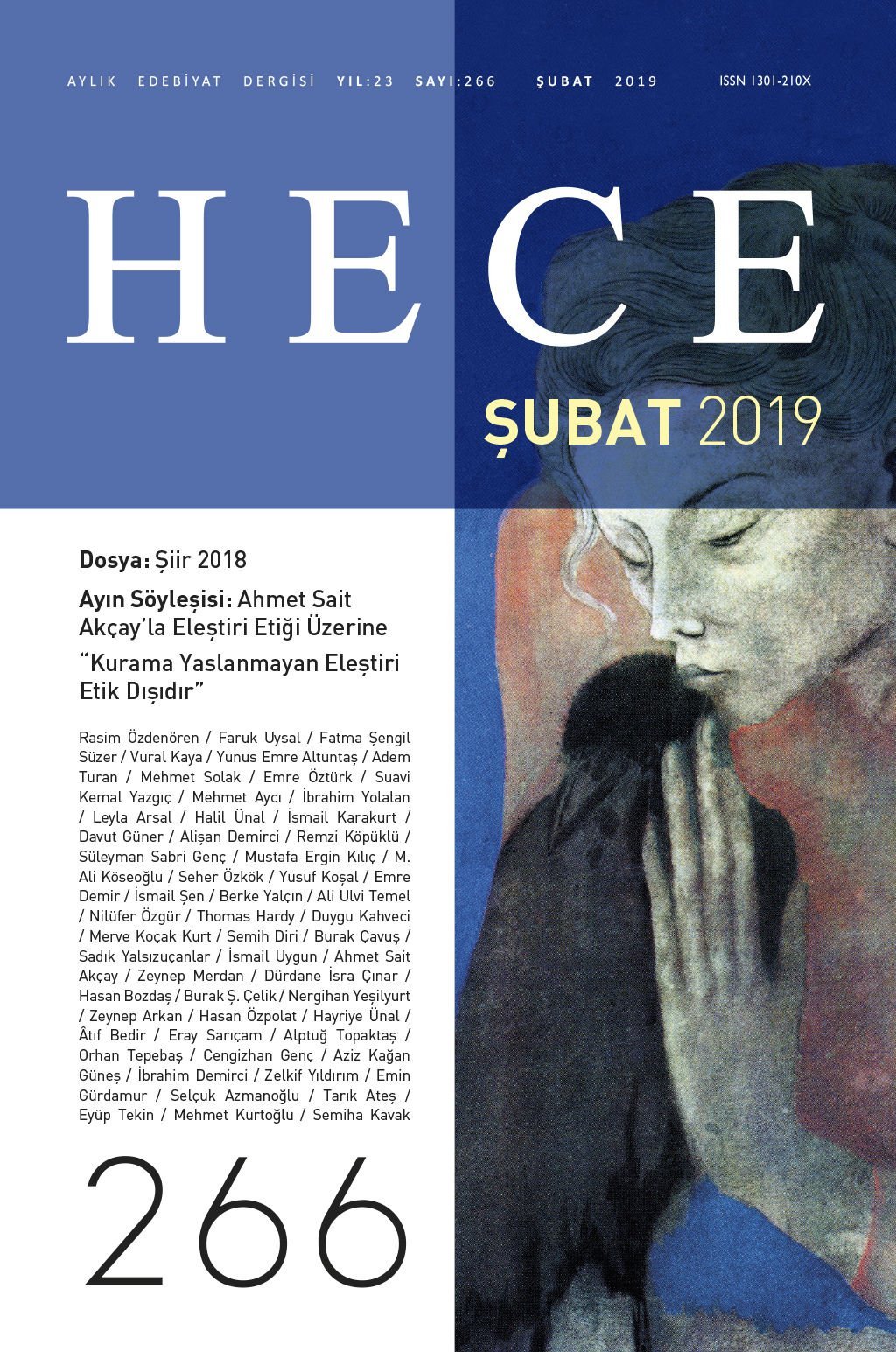 Hece Dergisi 266.Sayı Şubat 2019