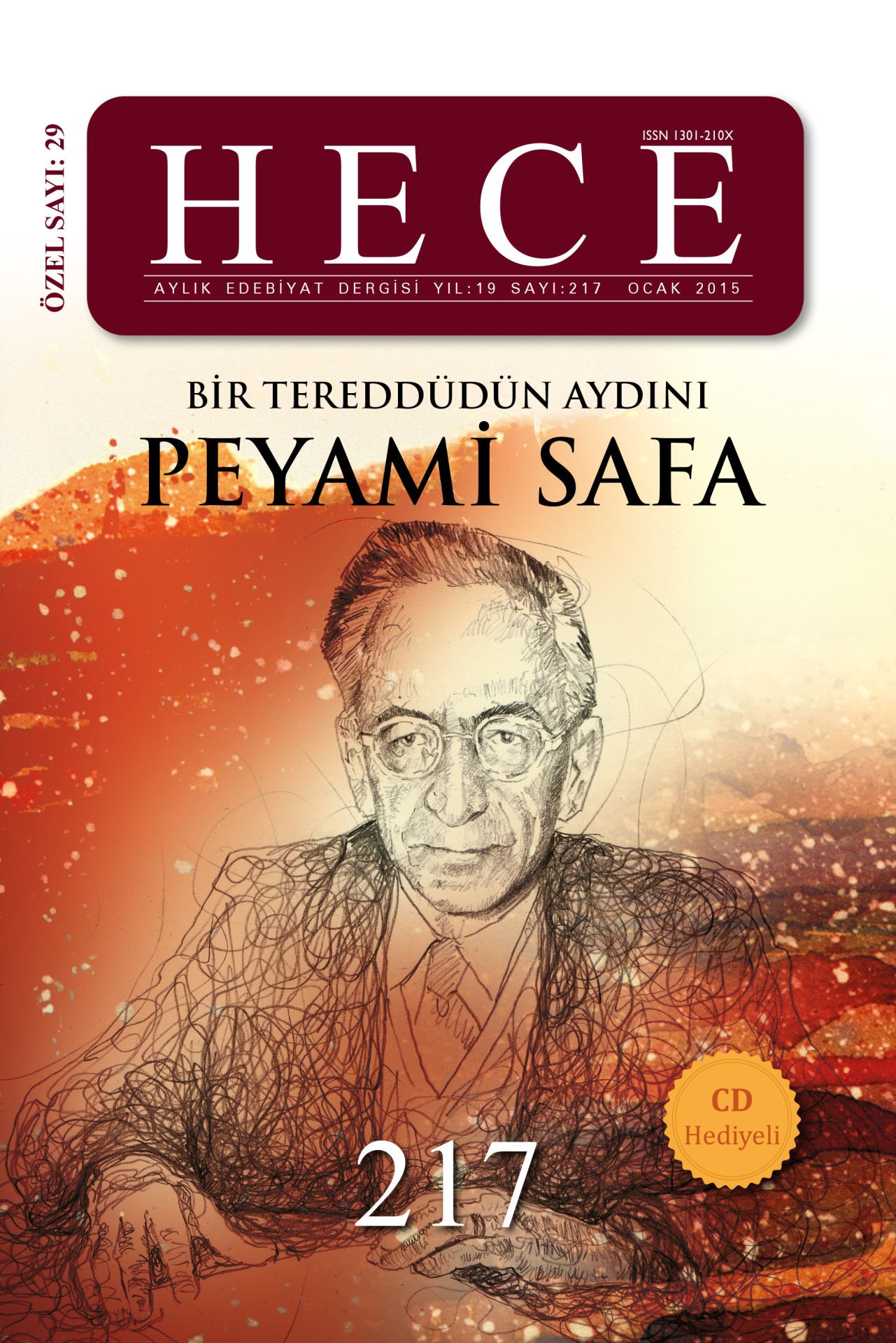 Peyami Safa Özel Sayısı (Ciltli) 217. Sayı Ocak 2015