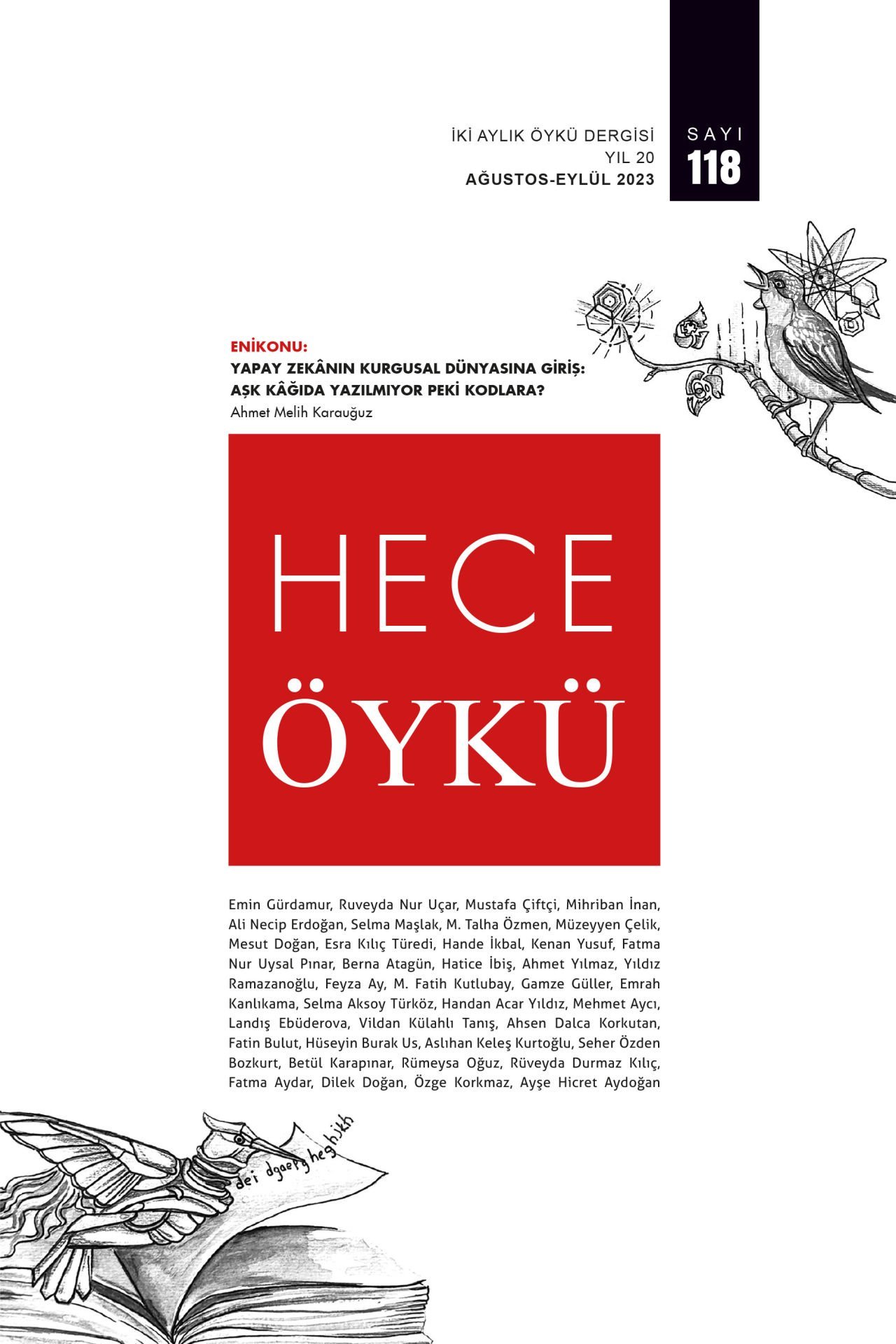 Hece Öykü Dergisi 118.Sayı Ağustos-Eylül 2023