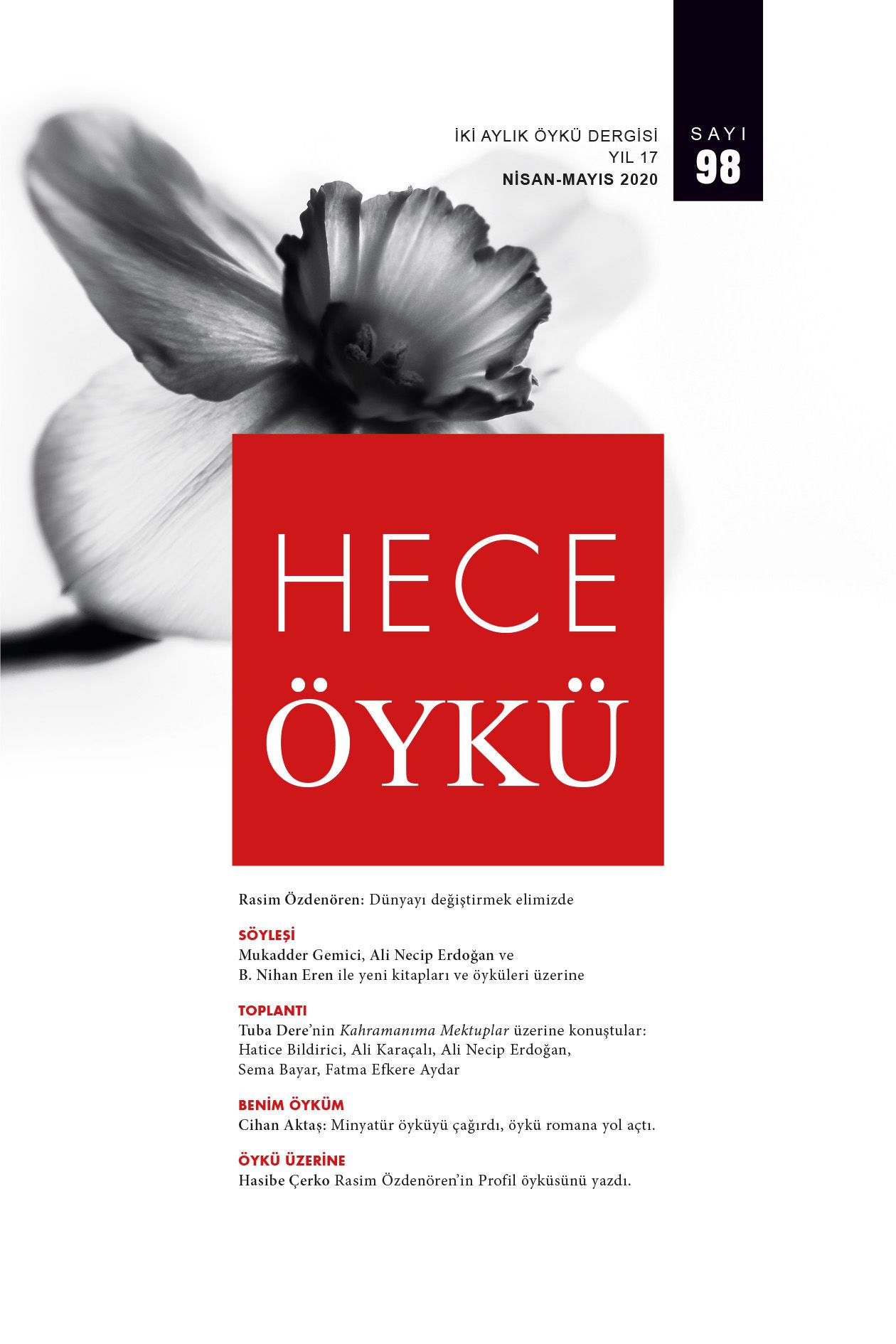 Hece Öykü Dergisi 98.Sayı Nisan-Mayıs 2020