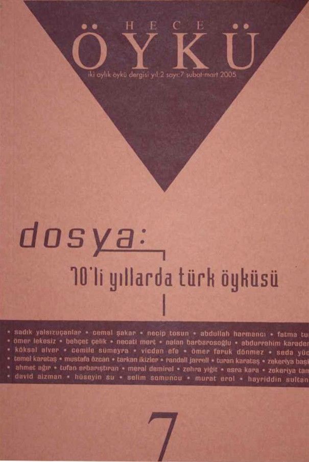 Hece Öykü Dergisi 7.Sayı Şubat-Mart 2005
