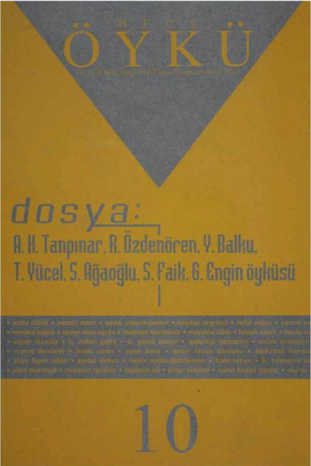 Hece Öykü Dergisi 10.Sayı Ağustos-Eylül 2005