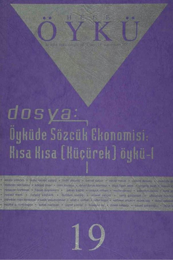 Hece Öykü Dergisi 19.Sayı Şubat-Mart 2007