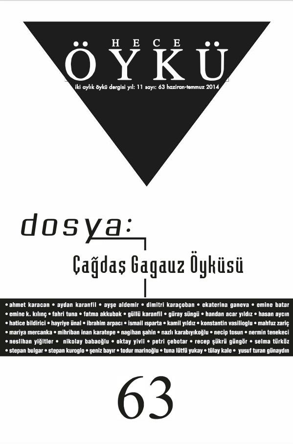 Hece Öykü Dergisi 63.Sayı Haziran-Temmuz 2014