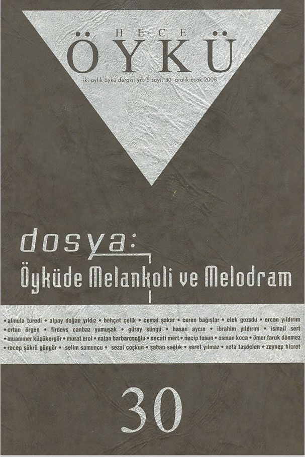 Hece Öykü Dergisi 30.Sayı Aralık 2008 - Ocak 2009