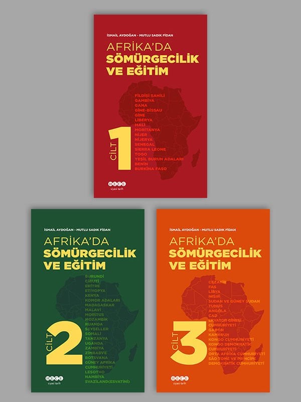Afrika\' da Sömürgecilik ve Eğitim 3 Cilt SET