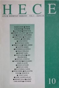 Hece Dergisi 10. Sayı Ekim 1997
