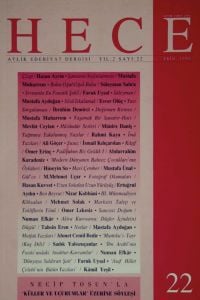 Hece Dergisi 22. Sayı Ekim 1998