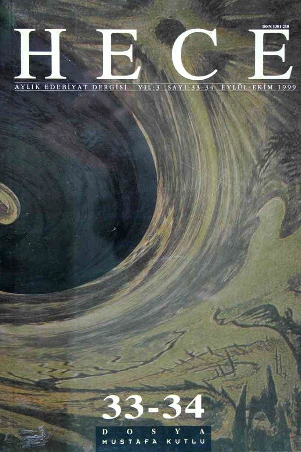 Hece Dergisi 33 - 34. Sayı Eylül - Ekim 1999