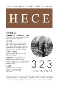 Hece Dergisi 323.Sayı Kasım 2023