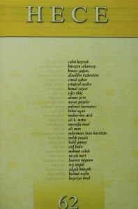 Hece Dergisi 62. Sayı Şubat 2002