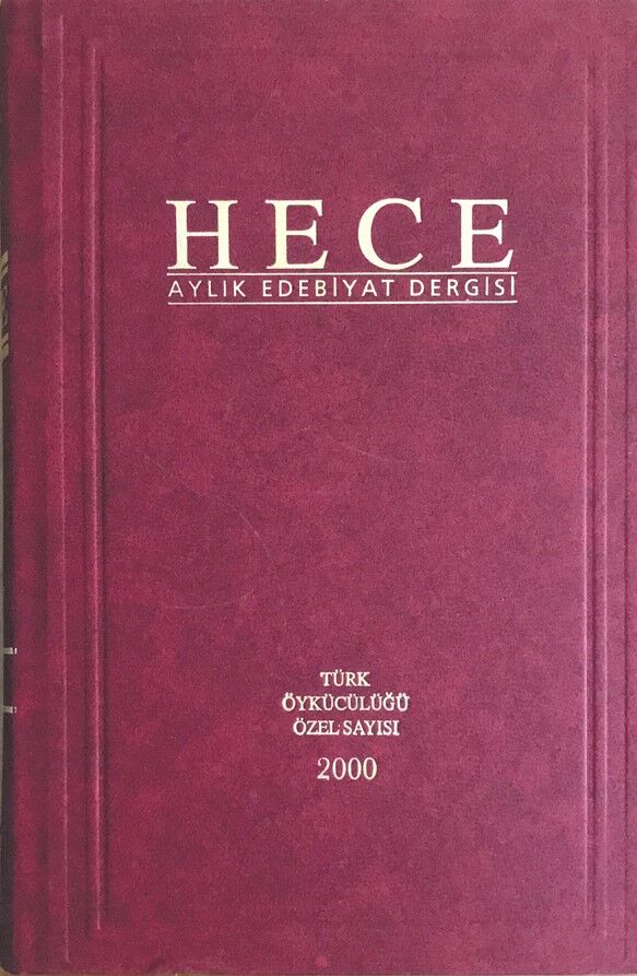 Türk Öykücülüğü Özel Sayısı (Ciltli) 46 - 47. Sayı Ekim 2000