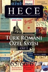 Türk Romanı Özel Sayısı (2 Cilt) 65 - 66 - 67. Sayı Mayıs-Haziran-Temmuz 2002