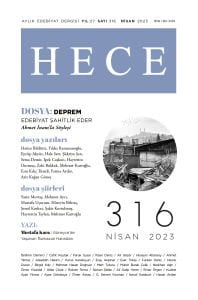 Hece Dergisi 316.Sayı Nisan 2023