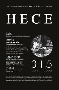 Hece Dergisi 315.Sayı Mart 2023