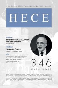 Hece Dergisi 346.Sayı Ekim 2025