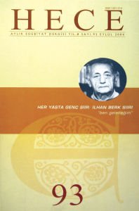 Hece Dergisi 93. Sayı Eylül 2004