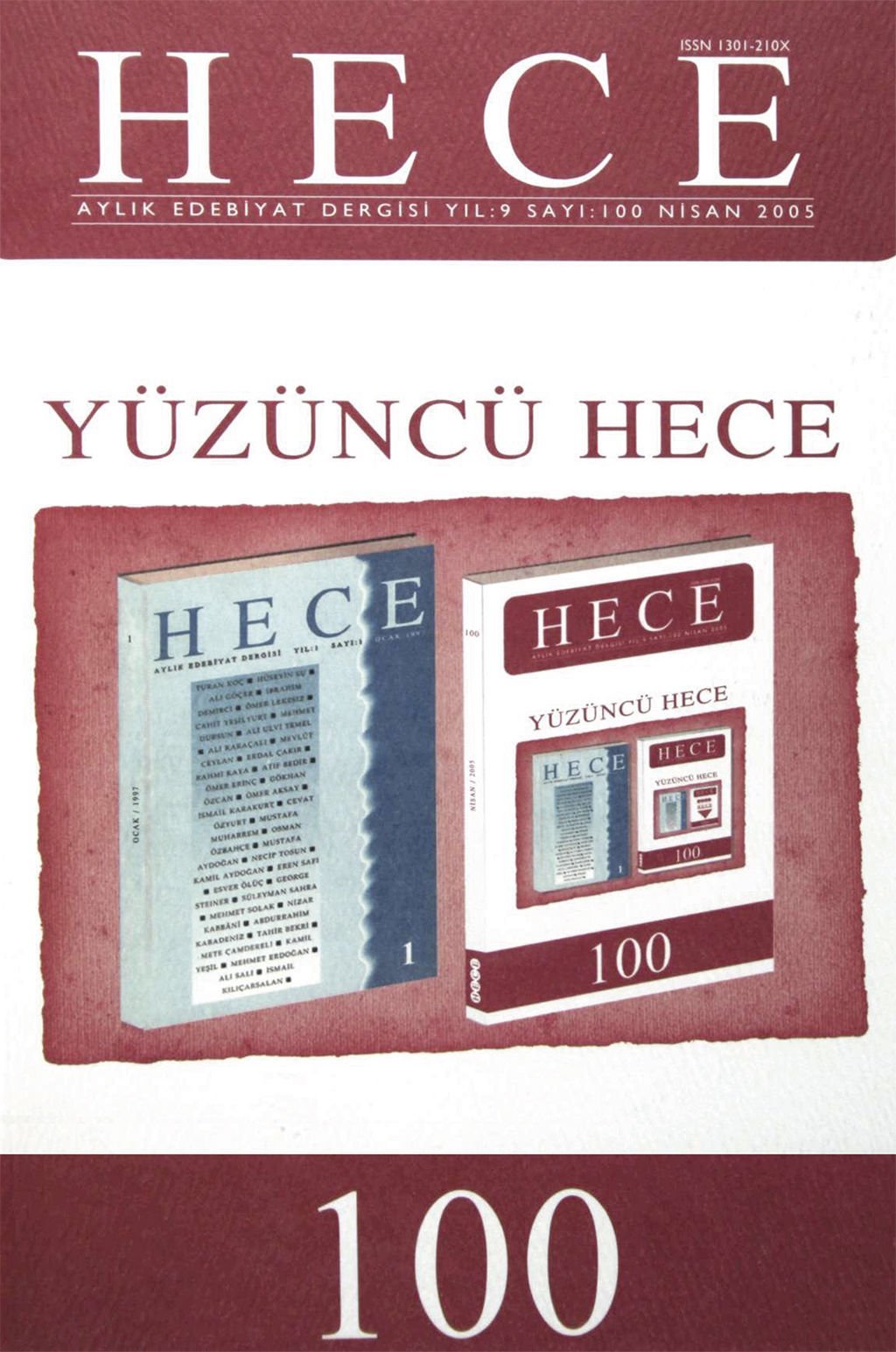 Hece Dergisi 100. Sayı Nisan 2005