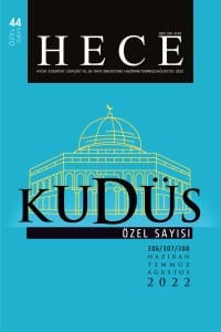 Kudüs Özel Sayısı 306-307-308.Sayı Haziran-Temmuz-Ağustos 2022