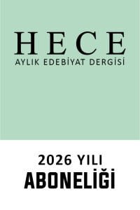 Hece Dergisi 2026 Aboneliği