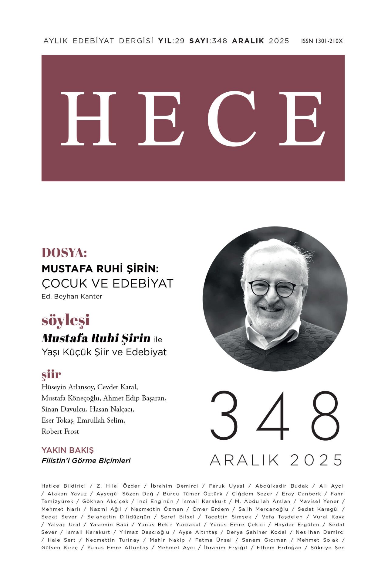 Hece Dergisi 348.Sayı Aralık 2025