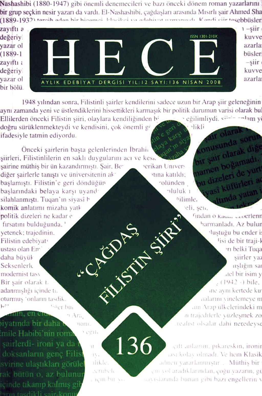 Hece Dergisi 136. Sayı Nisan 2008