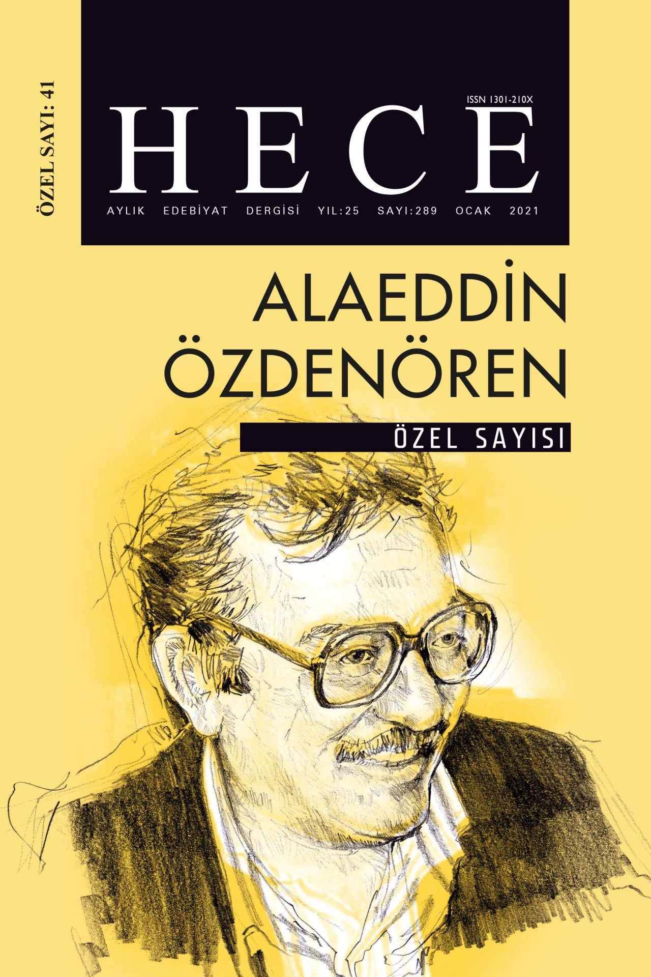 Alaeddin Özdenören Özel Sayısı 289.Sayı Ocak 2021