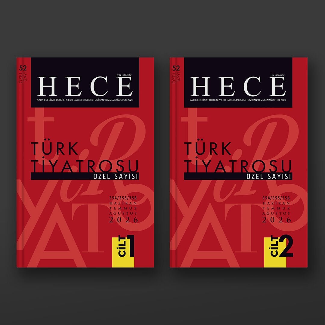 Tiyatro Özel Sayısı (2 Cilt) 354/355/356. Sayı Haziran-Temmuz-Ağustos 2026