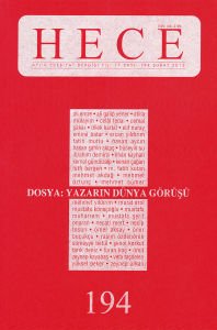 Hece Dergisi 194. Sayı Şubat 2013