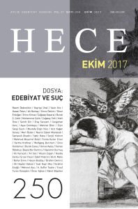 Hece Dergisi 250.Sayı Ekim 2017