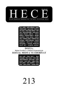 Hece Dergisi 213. Sayı Eylül 2014