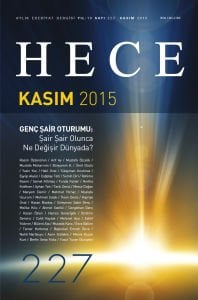 Hece Dergisi 227.Sayı Kasım 2015