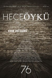 Hece Öykü Dergisi 76.Sayı Ağustos-Eylül 2016