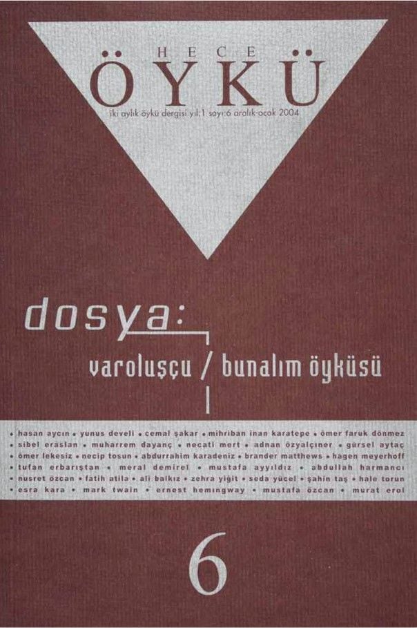 Hece Öykü Dergisi 6.Sayı Aralık 2004-Ocak 2005