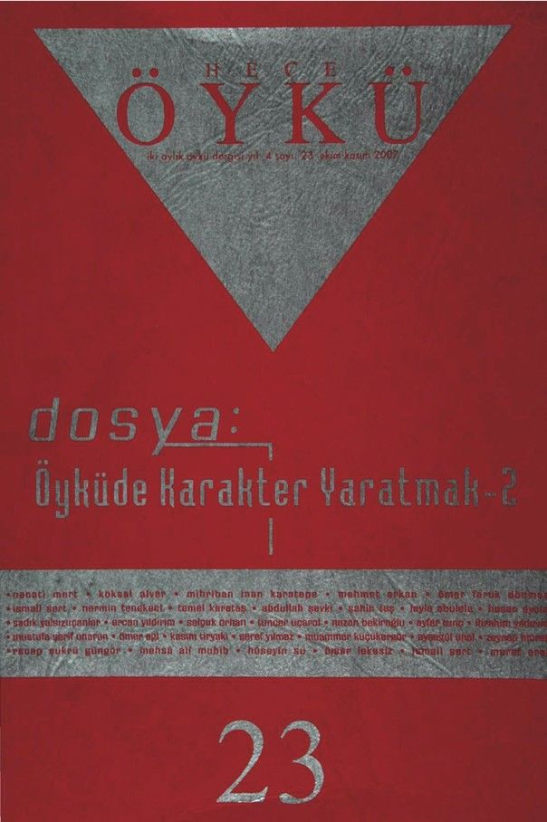 Hece Öykü Dergisi 23.Sayı Ekim-Kasım 2007